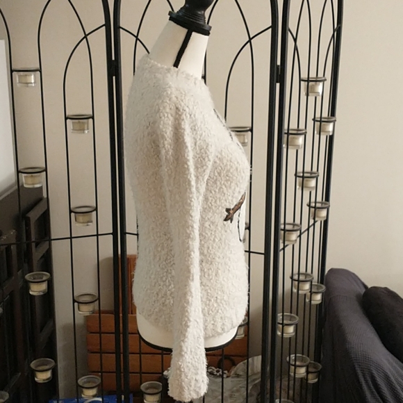 "Ugly" Christmas sweater, holiday snowman bead, Sm - Picture 5 of 8